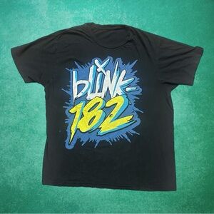 Y2K Blink 182 Graffiti Shirt